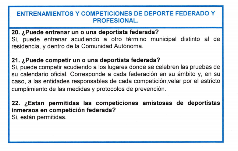 Preguntas y Respuestas Deporte Federado - Zuia Golf